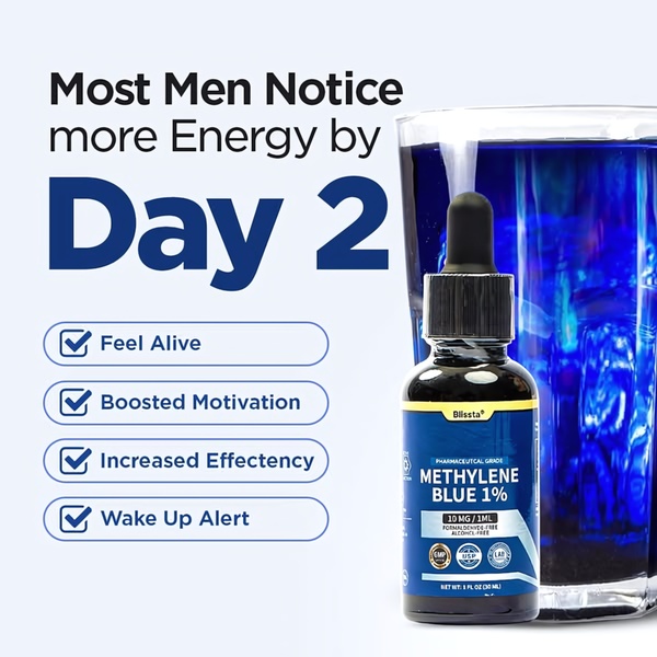 A square format performance ad featuring a product bottle alongside a clear, benefit-driven checklist promising energy improvements within 48 hours.